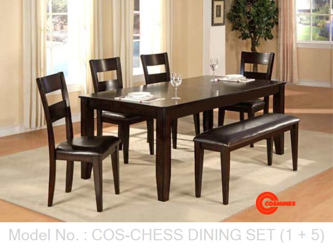 COS-CHESS DINING SET (1 + 5)
